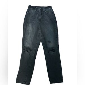 H & M & Denim | Ultra High Waist | Mom Jean. Size 4
